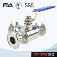 Stainless Steel Food Grade Three Way Ball Valve (JN-BLV2004)